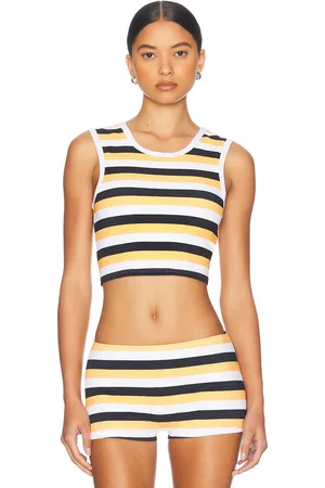 Tropic of C Muscle Tee in Yellow
