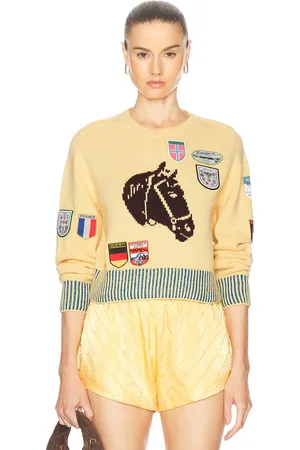 BODE Pony Silhouette Crewneck Sweater in
