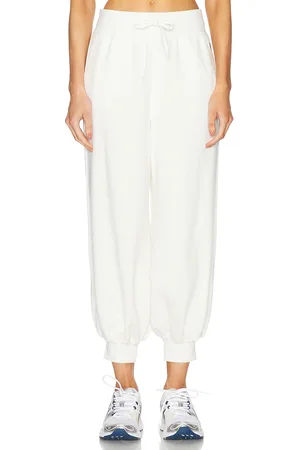 Ralph Lauren Hudson Fleece Sweatpant in White