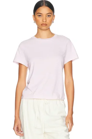 Helsa Little Boy Tee in Classic Light Jersey in Pink