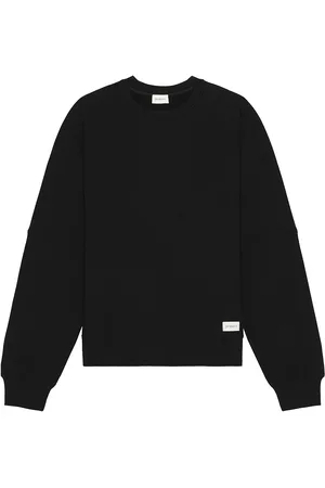 Saint Laurent Oversized Crewneck in Black