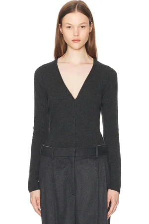 The Row Imperia Cardigan in Black