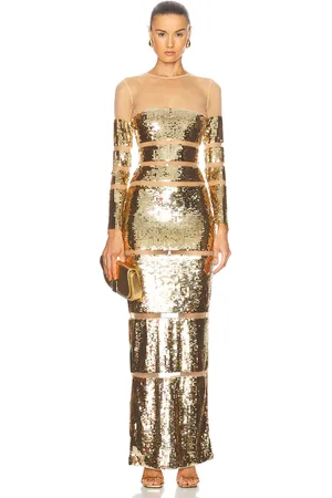 Retrofete For FWRD Desi Sequin Dress in Metallic