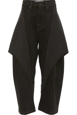 J.W.Anderson Cropped Sculptural Leg in Grey