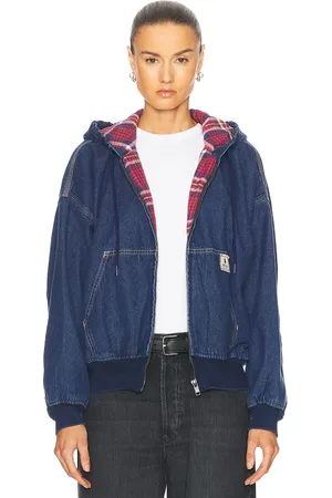 Ralph Lauren Denim Workwear Bomber Jacket in Blue