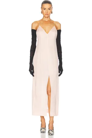 Khaite Tully Dress in Blush