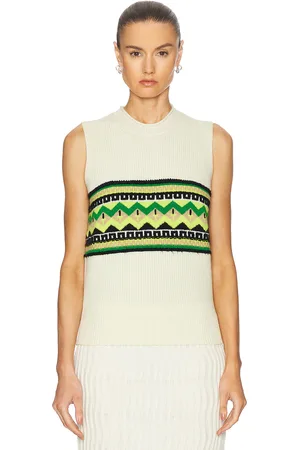 Guest In Residence Chalet Cashmere Vest in Cream