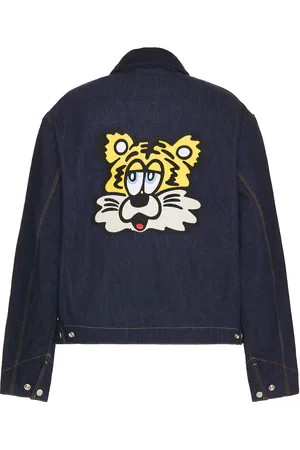 Kenzo X Verdy Collection Padded Workwear Jacket in Blue