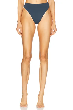 Haight Mah Hot Pant Bikini Bottom in Teal