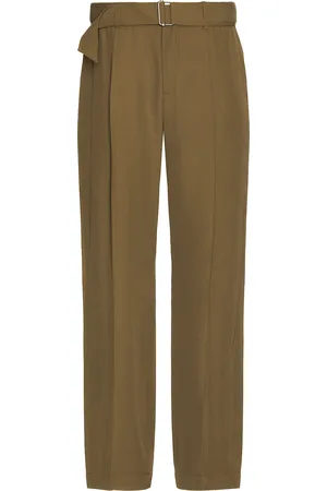 Simkhai Elvis Pleated Pull On Trousers in Green
