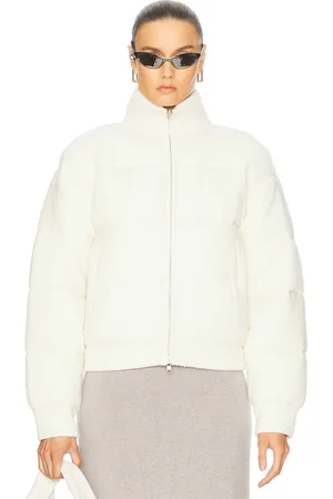 Guest In Residence Quilted Cashmere Blend Reversible Puffer Jacket in
