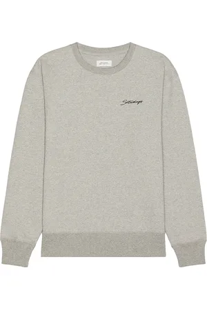 Saturdays NYC Bowery Signature Crewneck Sweatshirt in Grey