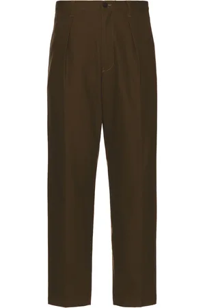 Saturdays NYC Tapered Chino Pants in Brown