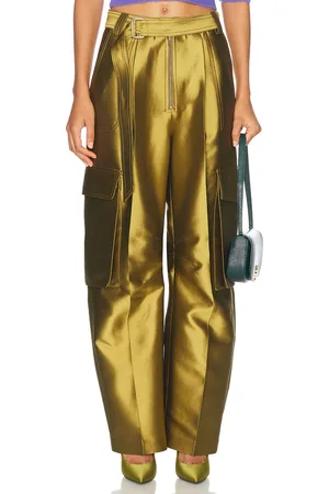 Christopher John Rogers Cargo Pant in Olive