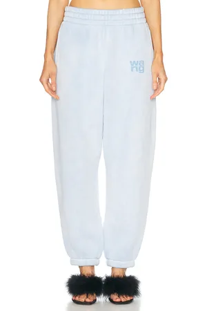 Alexander Wang Terry Classic Sweatpant in Baby Blue