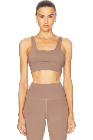 Varley Freesoft Cori Bra in Taupe