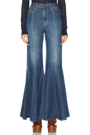 Chloé Flared in Blue