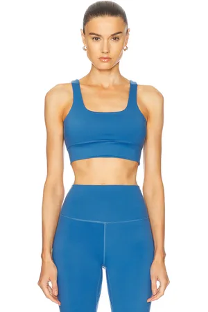 Varley Freesoft Cori Bra in Blue