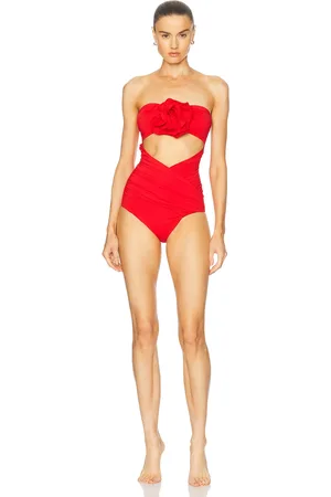 MAGDA BUTRYM Cut Out One Piece Swimsuit in