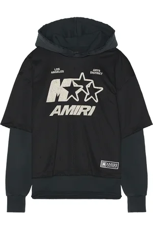 AMIRI MA Star Mesh Hoodie in