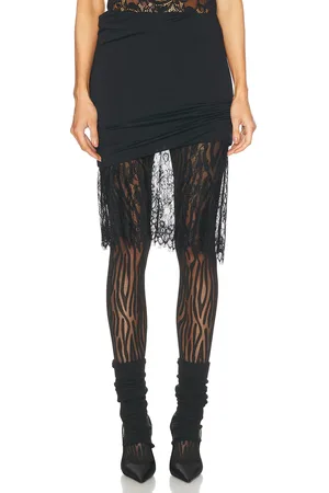 The Attico Midi Skirt in