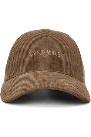 Saint Laurent Hat in Brown