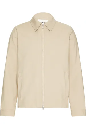 NN.07 Ivan Zip Overshirt in Cream