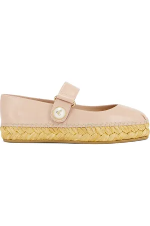 Jimmy Choo Fayence Espadrille in Neutral