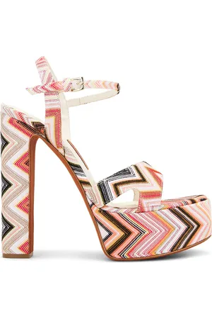 Missoni Angela Heel in Coral