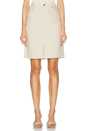 Burberry Mini Skirt in White