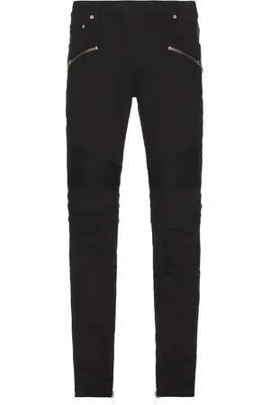 Balmain Denim Biker Pants in