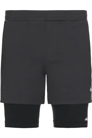 alo Conquer React 2 in 1 Performance Short in Grey