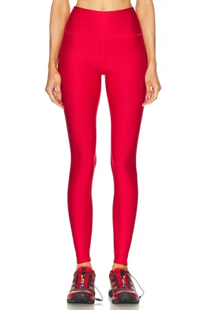 alo High Waist Airlift Legging in Red