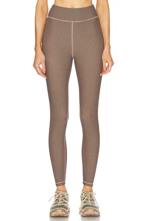 The Upside Bohemia 25 Inch Midi Legging in Brown