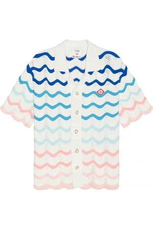 Casablanca Wave Shirt in White
