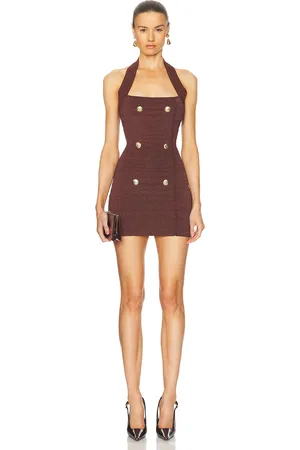 Retrofete Harlynn Dress in Chocolate