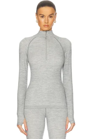 Cordova Stowe Baselayer Top in Light Grey