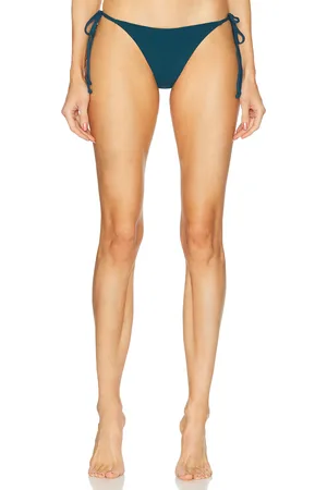 Bond Eye Reversible Addison Brief Bikini Bottom in Teal