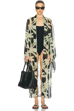 JOHANNA ORTIZ The Passing Storm Kimono in Green