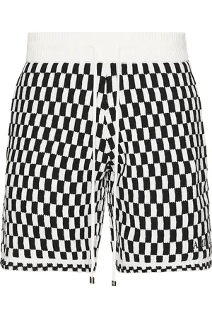 AMIRI Checkered Short in ,White