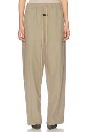 FEAR OF GOD Center Seam Track Pant in Beige