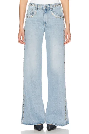 COPERNI Studded Wide Leg in Blue