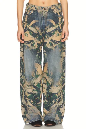 Acne Studios 2023 Mossy Oak Super Wide Leg in Blue