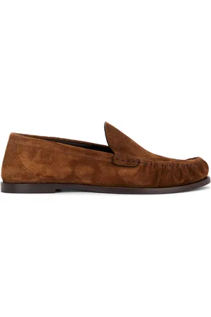 Saint Laurent Laurent Loafer in Brown