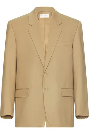 Saint Laurent Yves Blazer in Beige