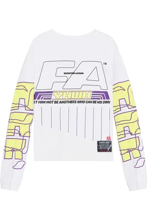RRR-123 His Own Racing Long Sleeve T-Shirt in White