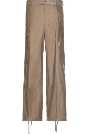 SACAI X Wtaps Cotton Back Satin Pants in