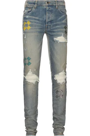AMIRI MA Quad Cut Out MX1 Jean in Blue