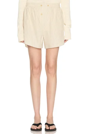 The Row Nicasia Shorts in Sage