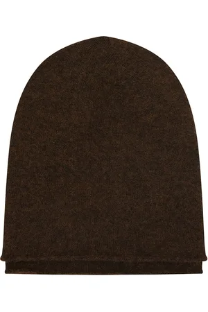 The Row Tony Beanie in Brown